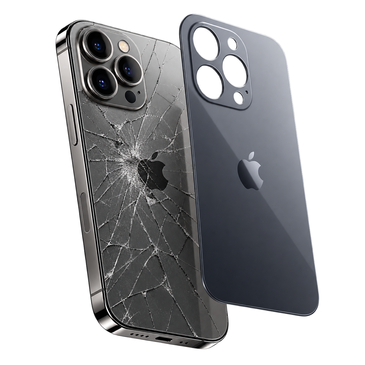 Замена заднего стекла и корпуса iPhone в Одессе