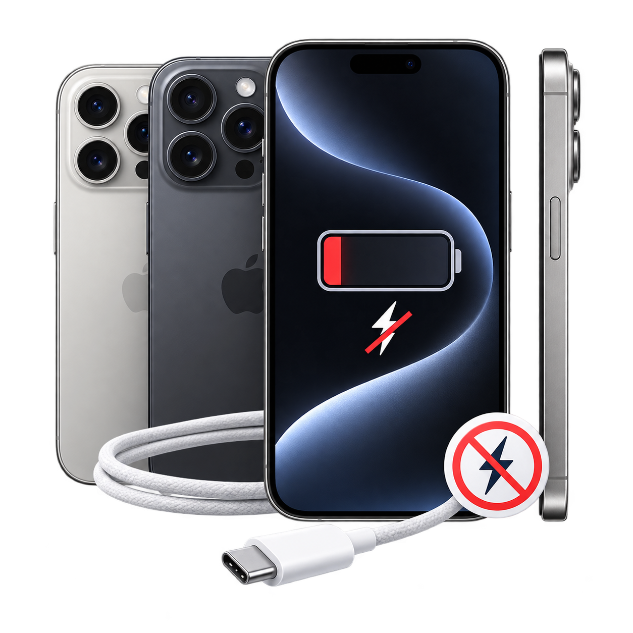 iPhone не заряжается — ремонт в Одессе